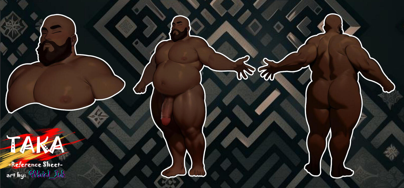 Reference Sheet on Hig Detail - NSFW