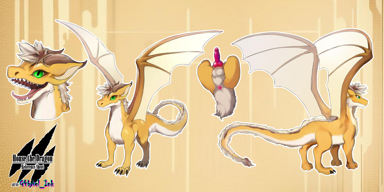 Reference Sheet on Hig Detail - Feral - NSFW